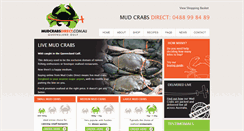 Desktop Screenshot of mudcrabsdirect.com.au
